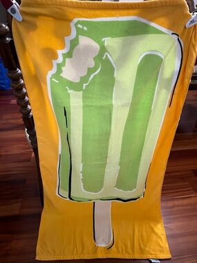 Yellow and Green Popsicle Beach Towel by Target